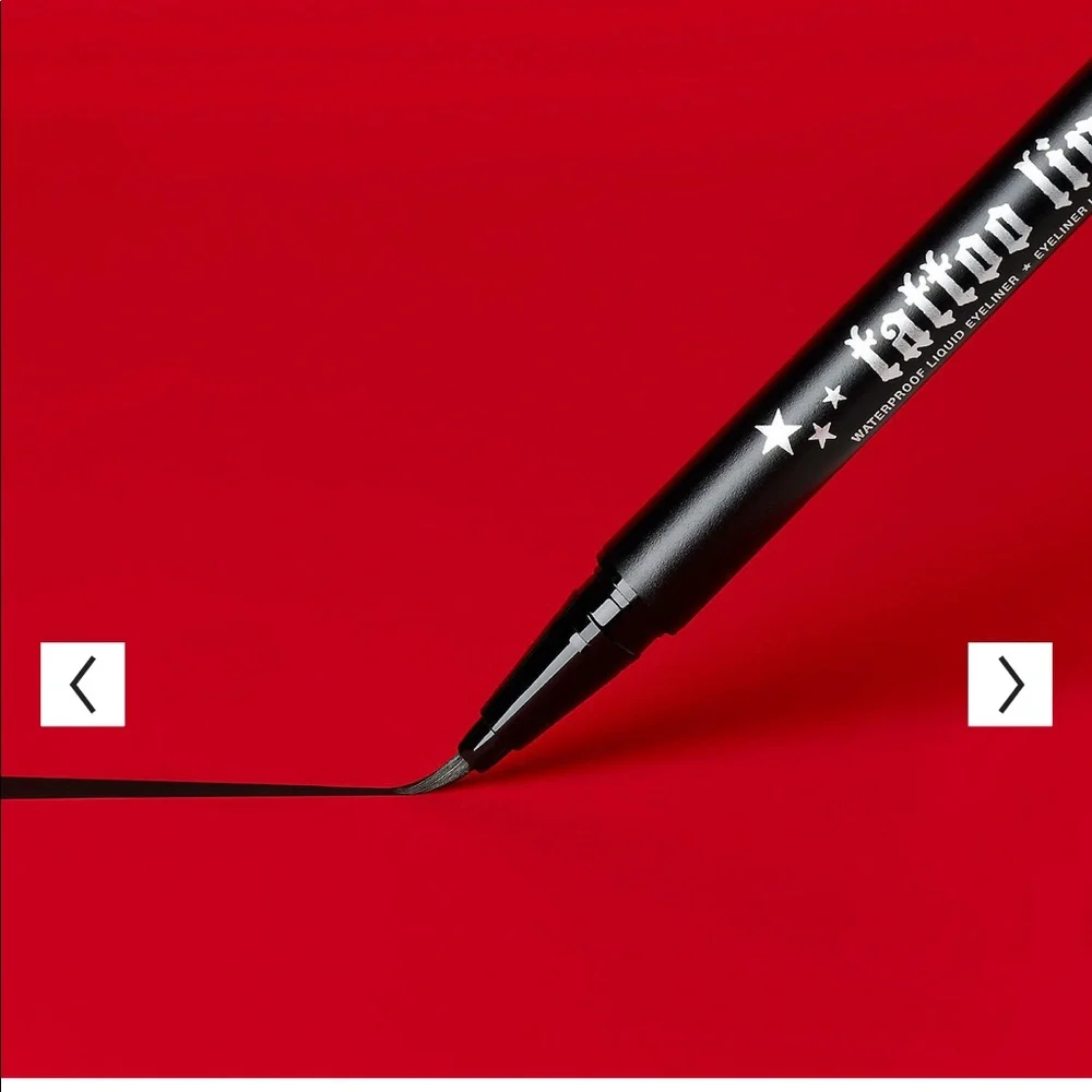 KAT VON D Tattoo Liquid Eyeliner Trooper Black Sealed 0.007oz Purse Travel size